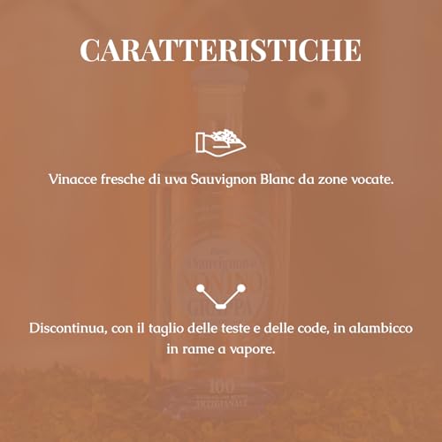 Nonino Grappa Blanc Il Sauvignon Blanc Monovitigno (1 x 0.7 l)