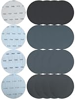150mm Schleifpapier für Polieren(Körnung 400/600/800/1200), 40 Stück 150mm Siliziumkarbid Schleifscheiben für Metall, Holz & Stein – Nass/Trockentauglich