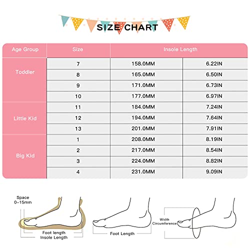Girls Dress Shoes High Heels White Toddler Mary Jane Shoes For Girls First Communion Wedding Party Flower Girl Shoes For Kids Size 9(3202White 9) #TOP6