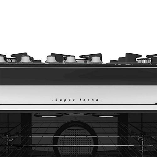Fogão de Embutir a Gás Dako 5 Bocas Glass DE5VTP-BT0 Branco SE