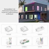 SEZO FCOB RGB WS2811 IC Hohe Dichte Adressierbare LED Streifen 5M 720LEDs/M – Ansicht 6