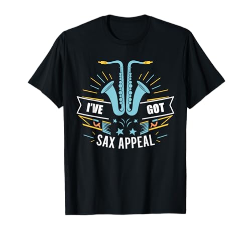 Saxofón Jazz Músico Vintage Camiseta