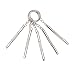 Keychain eyeglass screwdriver, screwdriver key,5PCS/Set 3 in 1 Aluminum Steel Eyeglass Screwdriver Sunglass Watch Repair Kit With Keychain Portable Screwdriver Hand Tools, eyeglass repair