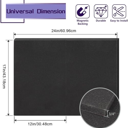AC- Schaumstoff- Pad- magnetisches Rauschunterdrückungspad | Verstellbare AC- Tropfwanne, kompakte Schale für Innen- und Außenbereich, Kühlsystem, Schlafzimmer oder Garage-6