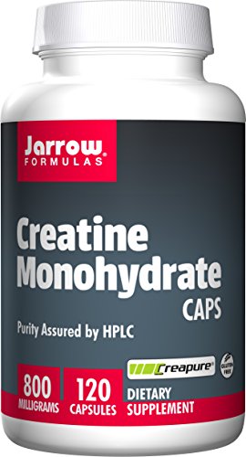 Jarrow Formulas Creatine Caps, for Sports Nutrition, 800mg, 120 Capsules (Pack of 2)