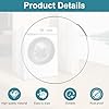2W20017E Washer Front Panel Door Boot Spring for LG Electronics Kenmore Washing Machine Boot Steal Retaining Ring, Replaces ACA32797401, ACA32390101, AP4436839, WM2050CW, WM2101HW