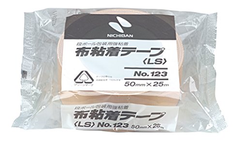 Amazon.co.jp: ニチバン 布テープ 50mm×25m 123LW-50 黄土 : 産業