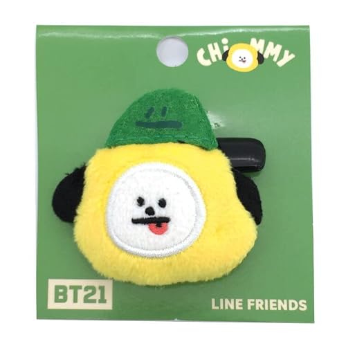 BT21 ふわふわバッジ CHIMMY