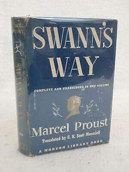 Marcel Proust SWANN'S WAY C. K. Scott Moncrieff Modern Library 1956 HC/DJ