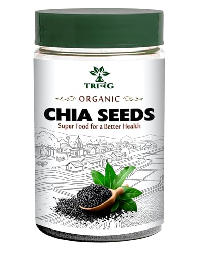 Image of Premium Raw Chia Seeds, 950G Jar Pack | Omega 3, Rich in Calcium, Protein, Fibre