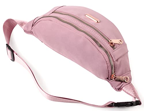 Fanny-Pack-Waist-Pack-for-Women-Waterproof-Waist-Bag-with-Adjustable-Strap-for-Travel-Sports-Running