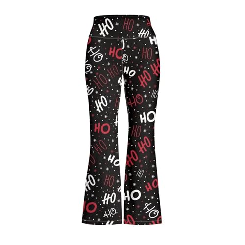 Image of Girls Flare Leggings Cute Bell Bottoms for Teen Girls Wide Leg Sweatpants for 5-14 T