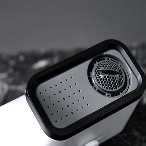 Robinet mitigeur eau chaude et froide blanc au design minimaliste
