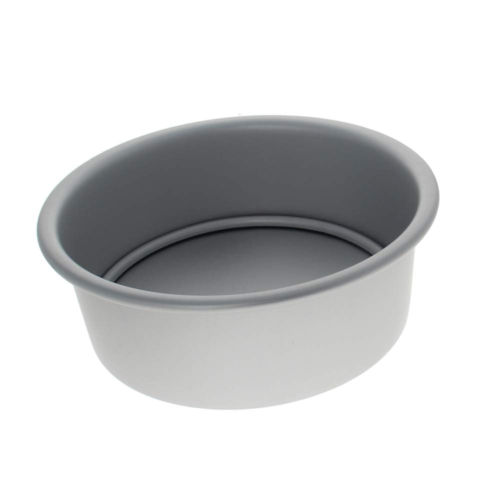 Othmro Bakeware Round Cake Pan 2pcs, 5inchx2inch(DiaxH) with Removable Loose Bottom Nonstick & Quick Release Coating Chiffon Bakeware Aluminum alloy for Oven and Instant Pot Baking Silver