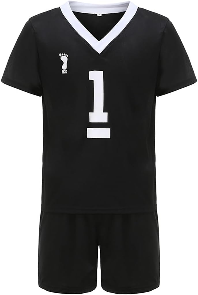 Tokisaki High School Volleyball Uniform Cosplay Costume Sportswear Jersey Shirt Shorts Halloween for Women Men