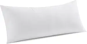 MIULEE 14x36 Inch Throw Pillow Insert Premium Throw Pillow Virgin Microfiber Stuffer Rectangle Pillow for Sofa Bed Couch