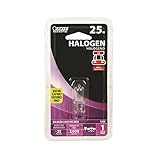 Feit Electric Bpq25/g9 Halogen Light Bulb, 25 Watts, 120 Volt