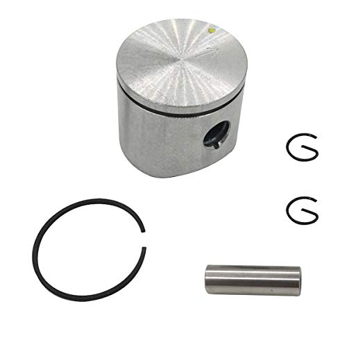 Cancanle 40mm Piston Kit with Ring Pin Clip for Husqvarna 141 142 Chainsaw