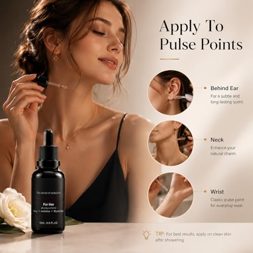 Pheromone Perfume for Women, Floral Long Lasting Enhanced Essence Scent, Compact Mini Portable Travel Perfume for Daily Use - Image 6