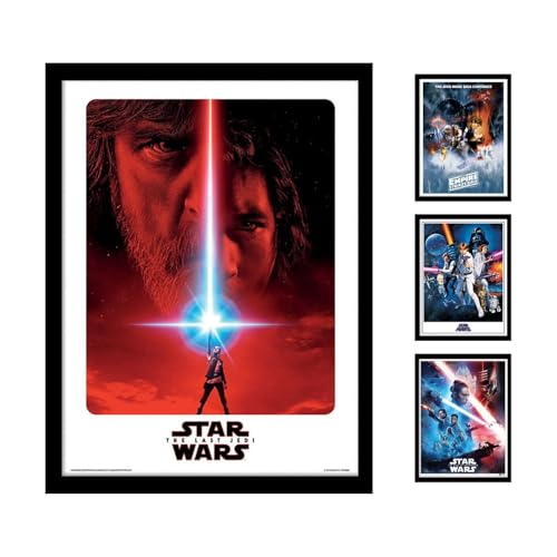 Affiche Star Wars The Last Jedi poster collector cinéma pour salon