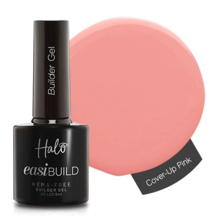 Pure Nails Halo Builder Gel LED/UV Builder Gel Collection (Cover Pink 8ml)
