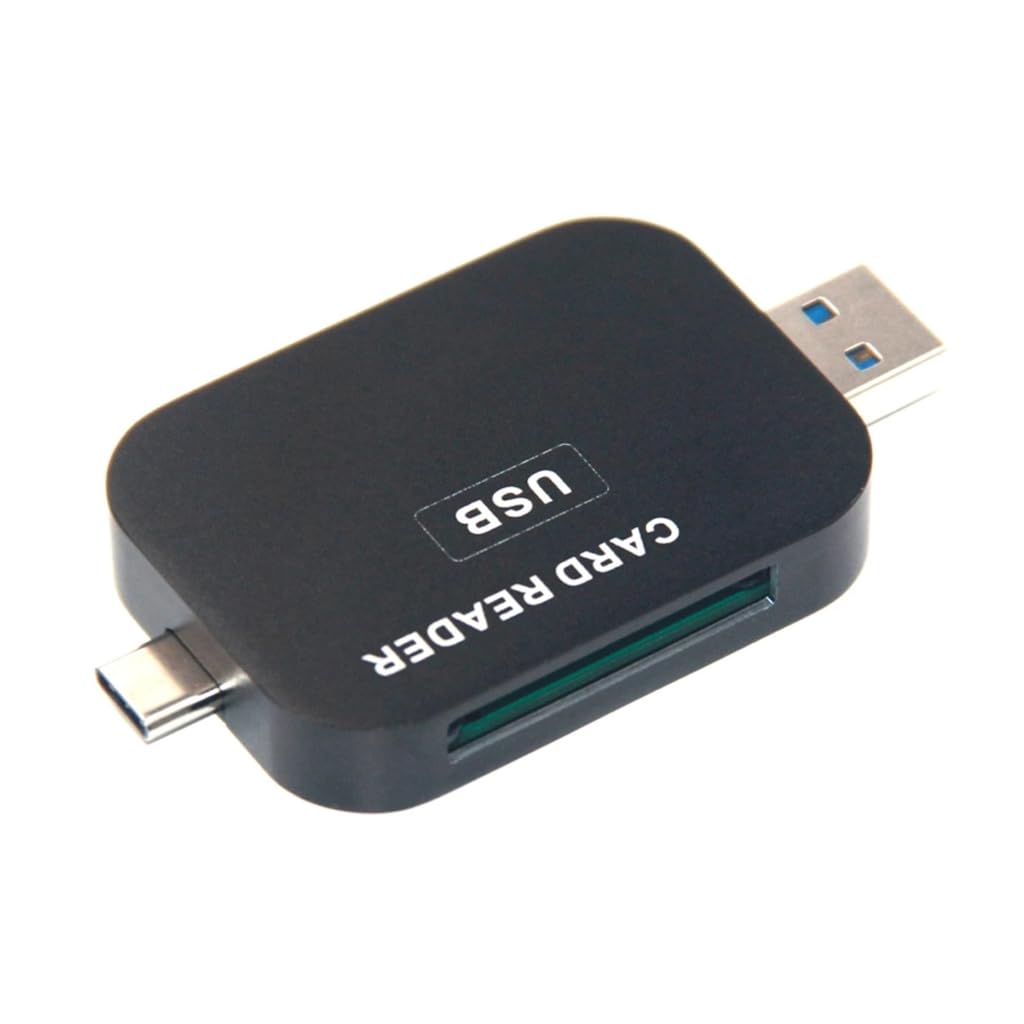 Lecteur de cartes XQD Type-C/USB3.0/2 en 1 Lecteur de cartes portable haute vitesse 500 Mbps