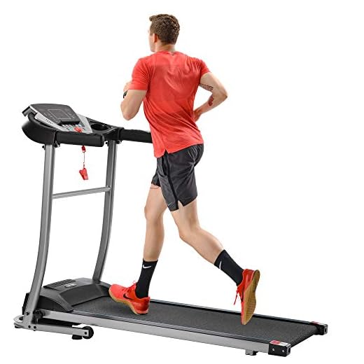 Merax Folding Electric Treadmill Motorized Running Machine Easy Assembly Electric Treadmills for Home, Motorized Fitness Compact Running Equipment with LCD for Home…