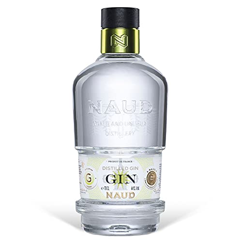 Naud Dry Gin (0,7 l) Geschenk inkl. 2 Tumblern in der Geschenkbox - der Geheimtipp unter Kennern! Experte, Genießer, Designer-Flasche – Bild 4