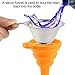 FYSETC 3D Printer Stainless Steel and Silicone Collapsible Funnel Resin Filter Cup for SLA DLP LCD 3D Printer Formlabs Elego Mars Photon Sparkmaker Pack of 1 for Each