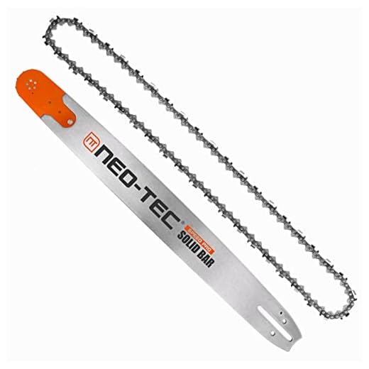 NEO-TEC 36 Inch Chainsaw Guide Bar Chain Combo 3/8 Chain Pitch 0.063 Gauge 114 Drive Links Fit for Stihl MS660 NS892 G660 MS661 MS360 MS361 MS291 MS440 MS441 MS460 MS461 MS391 for Oregon 92cc 120cc