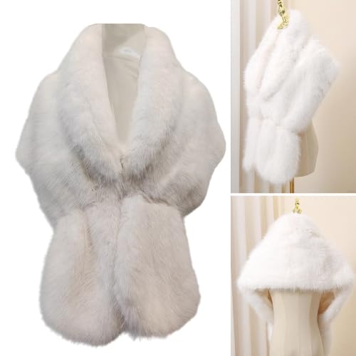 Châle d'hiver élégant pour mariage et soirées chic