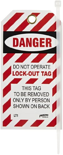 Brady LT1 Prinzing Lock Out Tag each (1 Each)