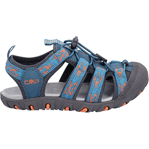 CMP Kids SAHIPH Hiking Sportliche Sandale, Blau-Anthrazit (Deep Lake-Antracite), 37 EU