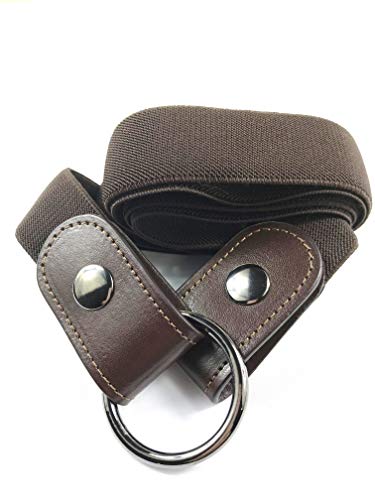 Ceinture élastique sans boucle pour femme et homme confortable réglable et invisible Cover