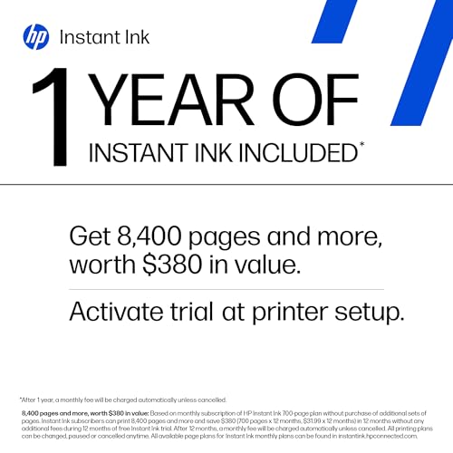 HP OfficeJet Pro 8139e Wireless All-in-One Color Inkjet Printer, Print, scan, Copy, fax, ADF, Duplex Printing Best-for-Home Office, 1 Year Instant Ink Trial Included, AI-Enabled (40Q51A) - Image 6