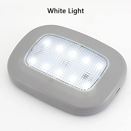 Car Led Lights Interior Battery Powered,Usb Charging 10Led Small Wireless Dome Light Inside,Rv Camper Shell Ceiling Roof Lights,Trunk Light #TOP2