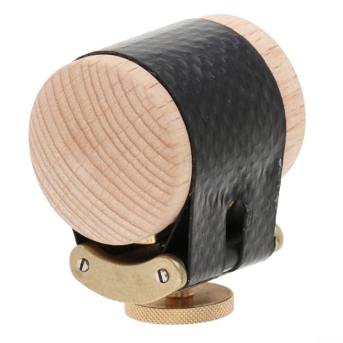 ZYWUOY Altsaxophon-Ligaturen, Leder, schwarz, leicht, universelle Passform, einfach zu bedienen, stilvoll