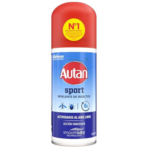 Autan Sport - Repelente de mosquitos, moscas y garrapatas. Resist...