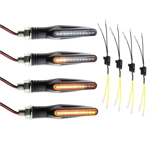 Clignotants de moto clignotants 12 LED pour tuning Virago
