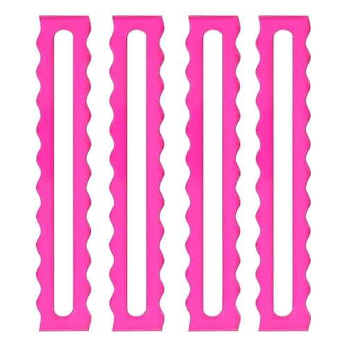 Juego de 4 Señaladores para Mahjong en Acrílico Rosa miniatura 1