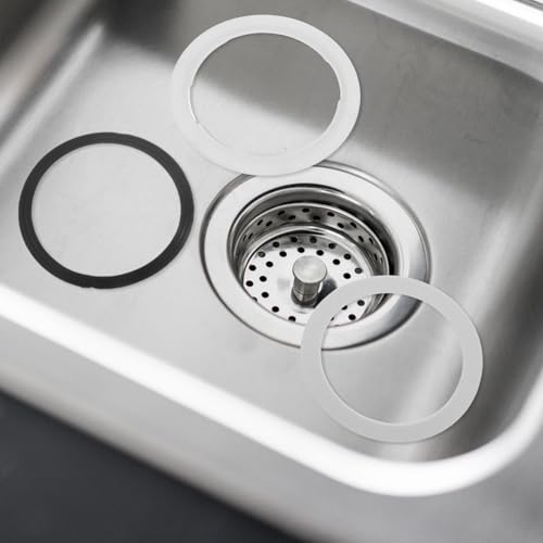 Kit de juntas para desagüe de cocina NOLITOY 6 piezas miniatura 5