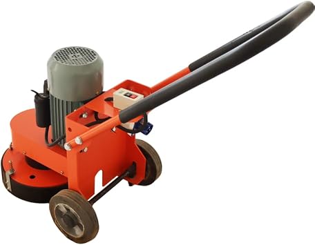 Electric Concrete Floor Grinder Walk-Behind Cement Ground Grinder Grinding Machine Polishing Machine Marble Epoxy Floor Terrazzo Grinding Machine 220V