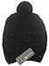 Bienvenu Women Fashion Winter Warm Knitted Scarf and Hat Set Skullcaps,Black