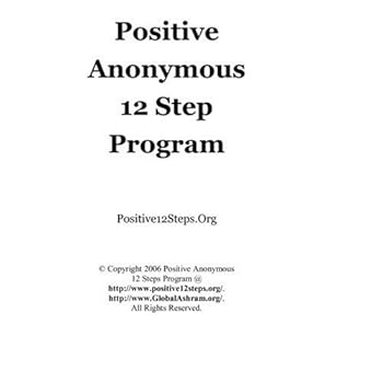 Paperback Positive Anonymous 12 Step Program Book