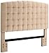 Dorel Living Tufted Headboard, Full/Queen, Beige