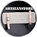 ARTIZANSTORE Medieval Reinforced Steel Shield Armor Steel Wooden Shield Silver Knight Armor Knight Armor Halloween Shield