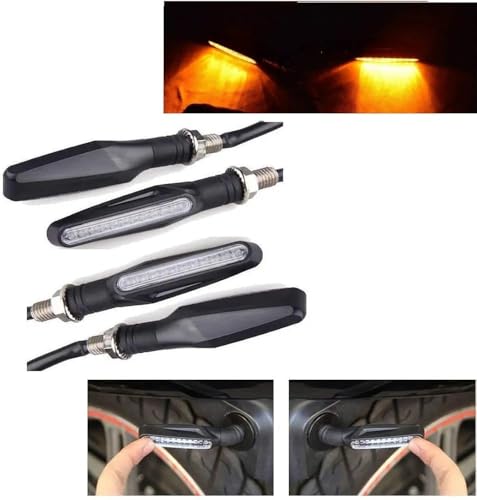 Image of LED Motorcycle Turn Signal Indicators | Capable for Hero XPULSE 200 4V | (Pack OF 4)