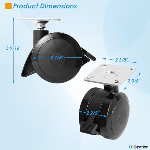 Image of 69828 Caster Wheel Kit for Weber Spirit 200 /300 Series (2013 and Later)