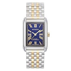 Two-Tone Bracelet, Blue Dial