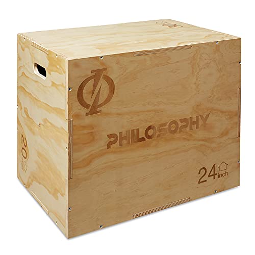 Philosophy Gym 3 in 1 Wood Plyometric Box - 30